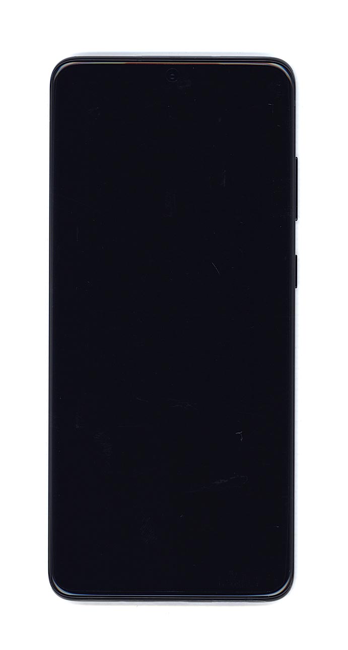 Дисплей для Samsung Galaxy S20 Plus SM-G985F черный с рамкой