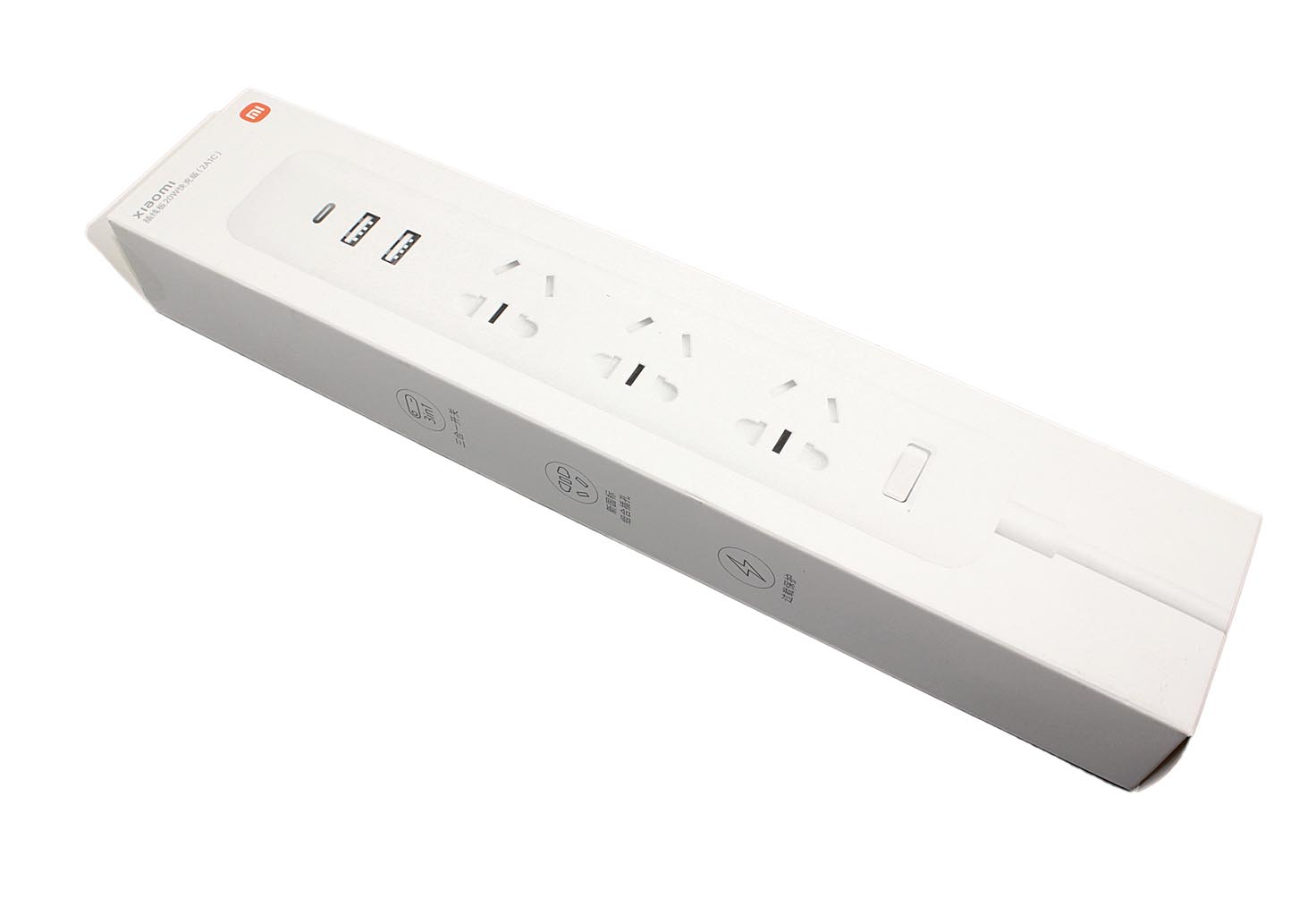Удлинитель Xiaomi Mi USB-C power strip 20W fast charging version 2A1C CN XMCXB05QM