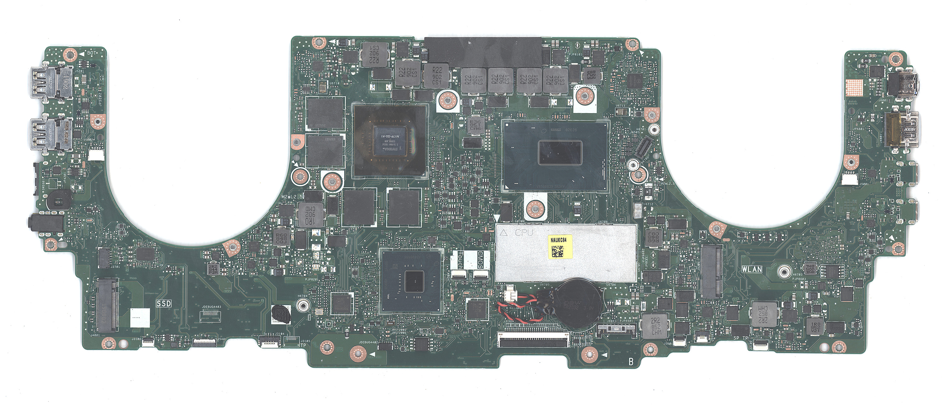 Материнская плата для Asus UX550GD 16G/I7-8750H 90NB0I70-R00011