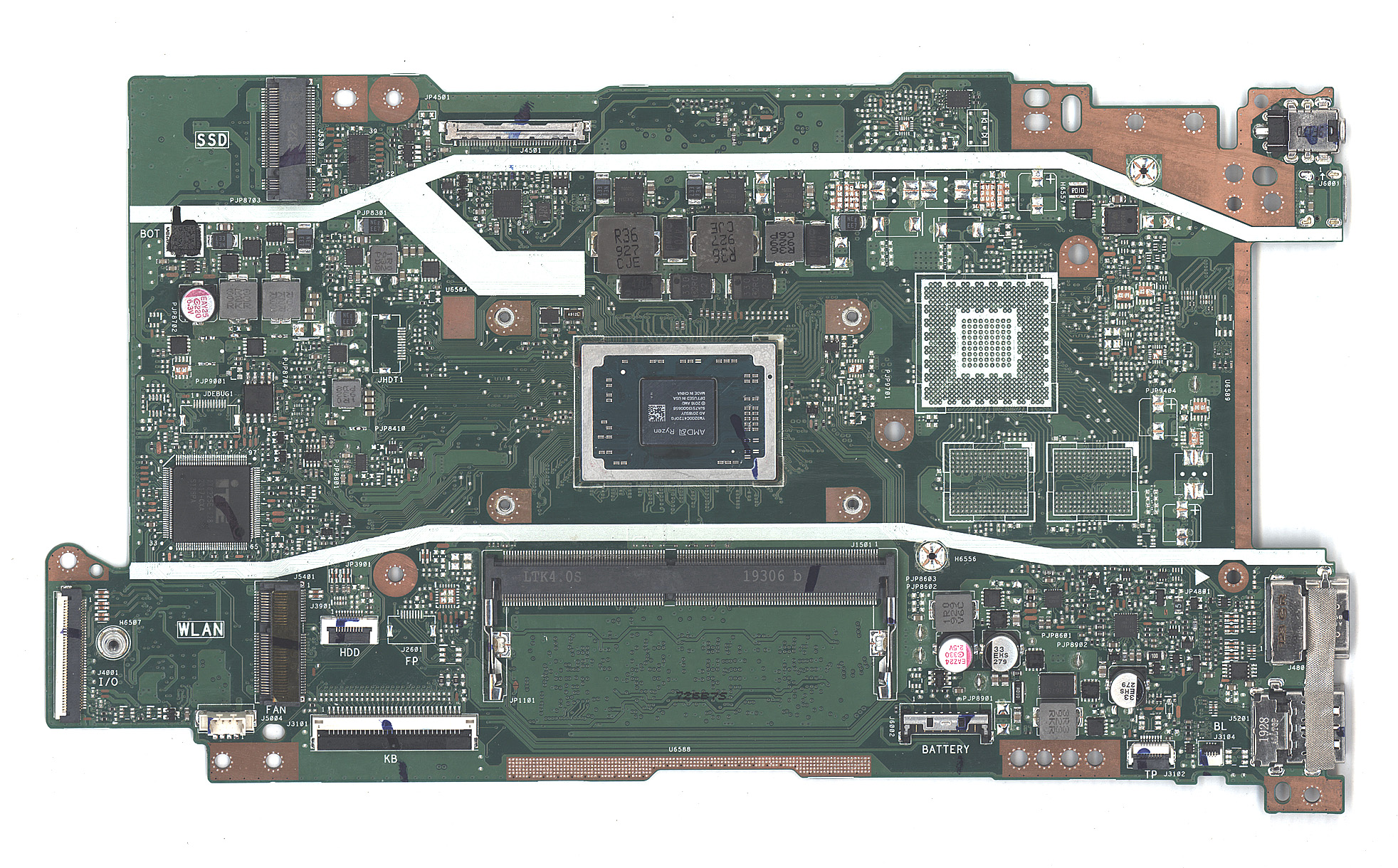Материнская плата для Asus X509DA 4G/R3-3200U 90NB0P50-R00010