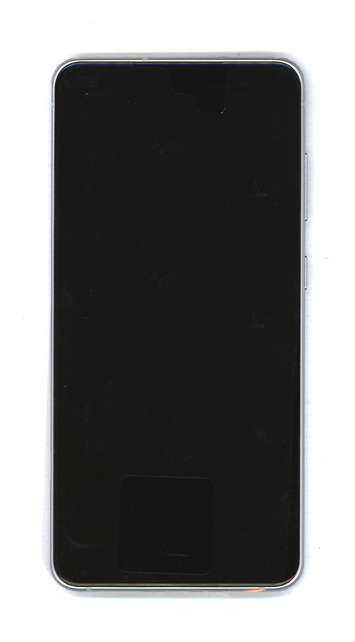 Дисплей для Samsung Galaxy S21 FE 5G SM-G990B в сборе с тачскрином ServicePack белый (GH82-26414B)