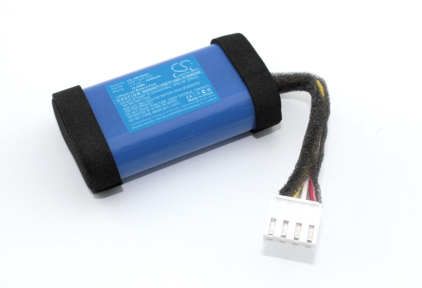 Аккумуляторная батарея CameronSino CS-JMF600SL для JBL Flip 6 3.7V 5200mAh / 19.24Wh
