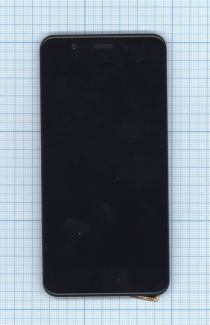 Модуль (матрица + тачскрин) для Asus ZenFone 3 Max ZC520TL черный с рамкой уценка Б/У