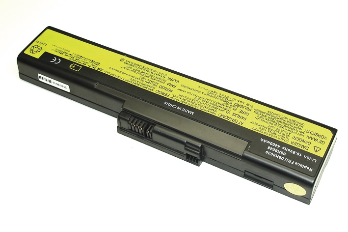 Аккумуляторная батарея для ноутбука Lenovo X30 (02K7039) 4400mAh OEM черная