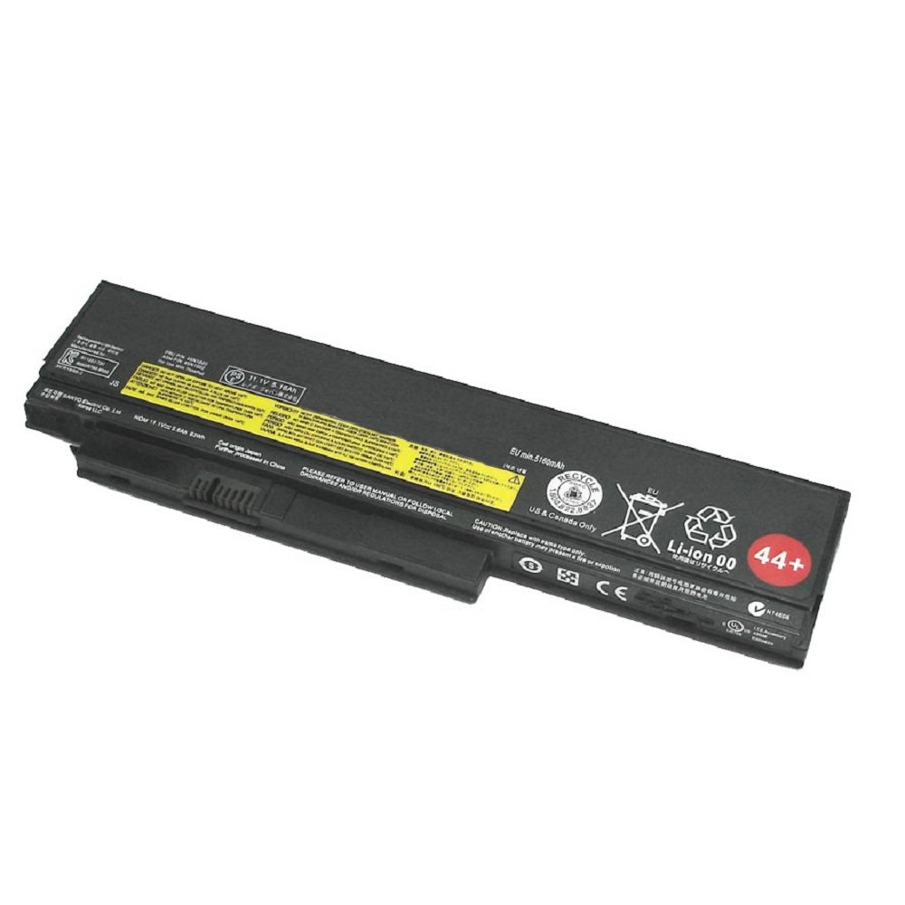 Аккумуляторная батарея для ноутбука Lenovo ThinkPad X220 X230 (0A36306 44+) 63Wh черная