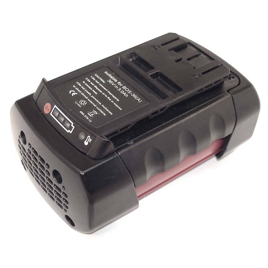 Аккумулятор для BOSCH (p/n: 2607336004, 2607336107, 2607336108, BAT836), 3.0Ah 36V Li-ion