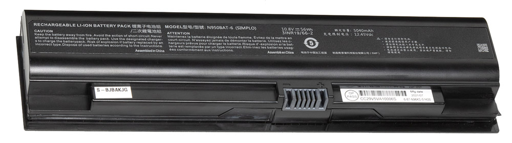 Аккумуляторная батарея N950BAT-6 (SIMPLO) 10.8V 56Wh