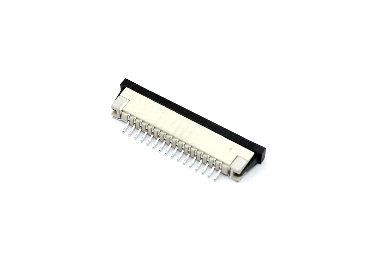 Разъем FPC Half Coverage Bottom Contact 1.0K-BX-16PWB 16 pin высота 2мм шаг 1мм