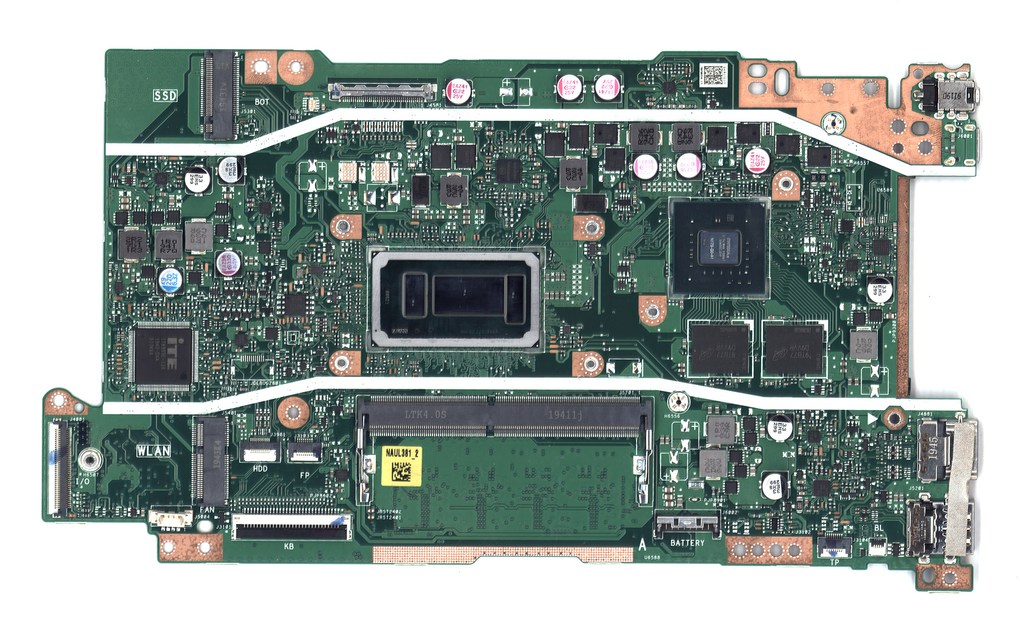 Материнская плата для Asus X409UJ 4G/I3-7020U 90NB0NB0-R00021