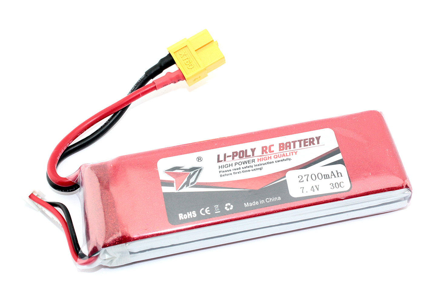 Аккумулятор Li-Pol 7.4V 803496 2700mAh XT-60 plug