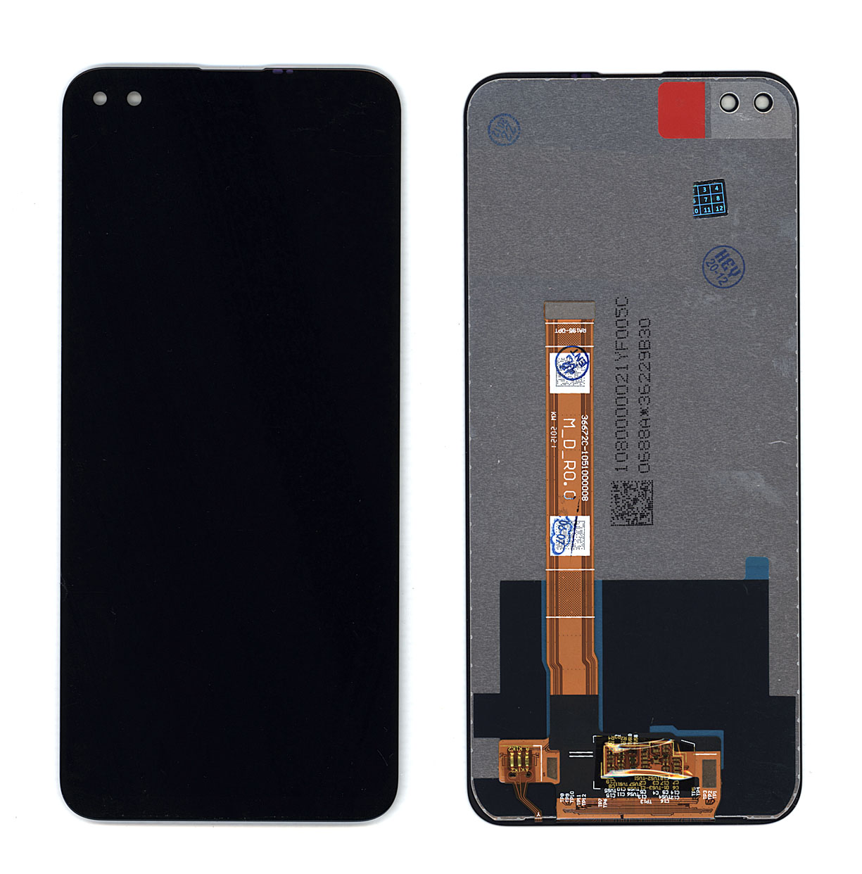 Дисплей для Realme 6 Pro черный