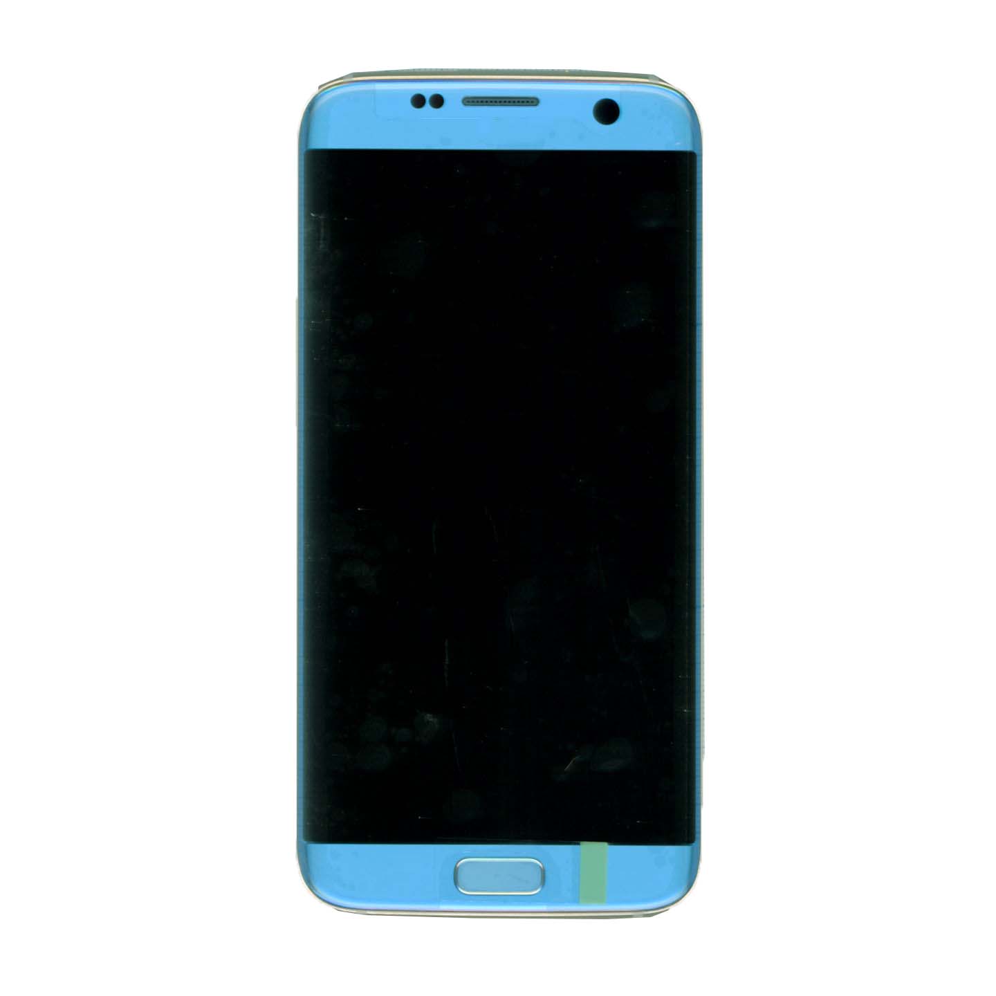 Дисплей для Samsung Galaxy S7 Edge SM-G935FD голубой с рамкой