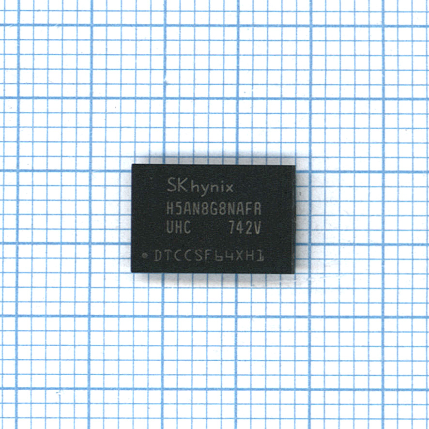 Микросхема памяти H5AN8G8NAFR UHC с разбора