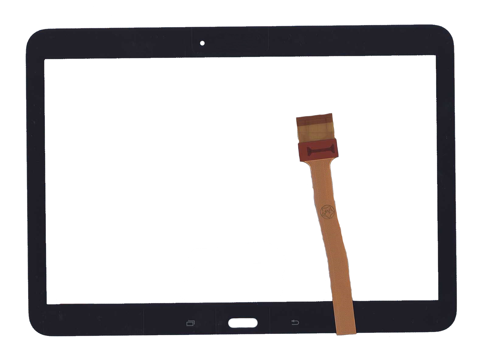 Сенсорное стекло (тачскрин) для Samsung Galaxy Tab 4 10.1 SM-T530 черное