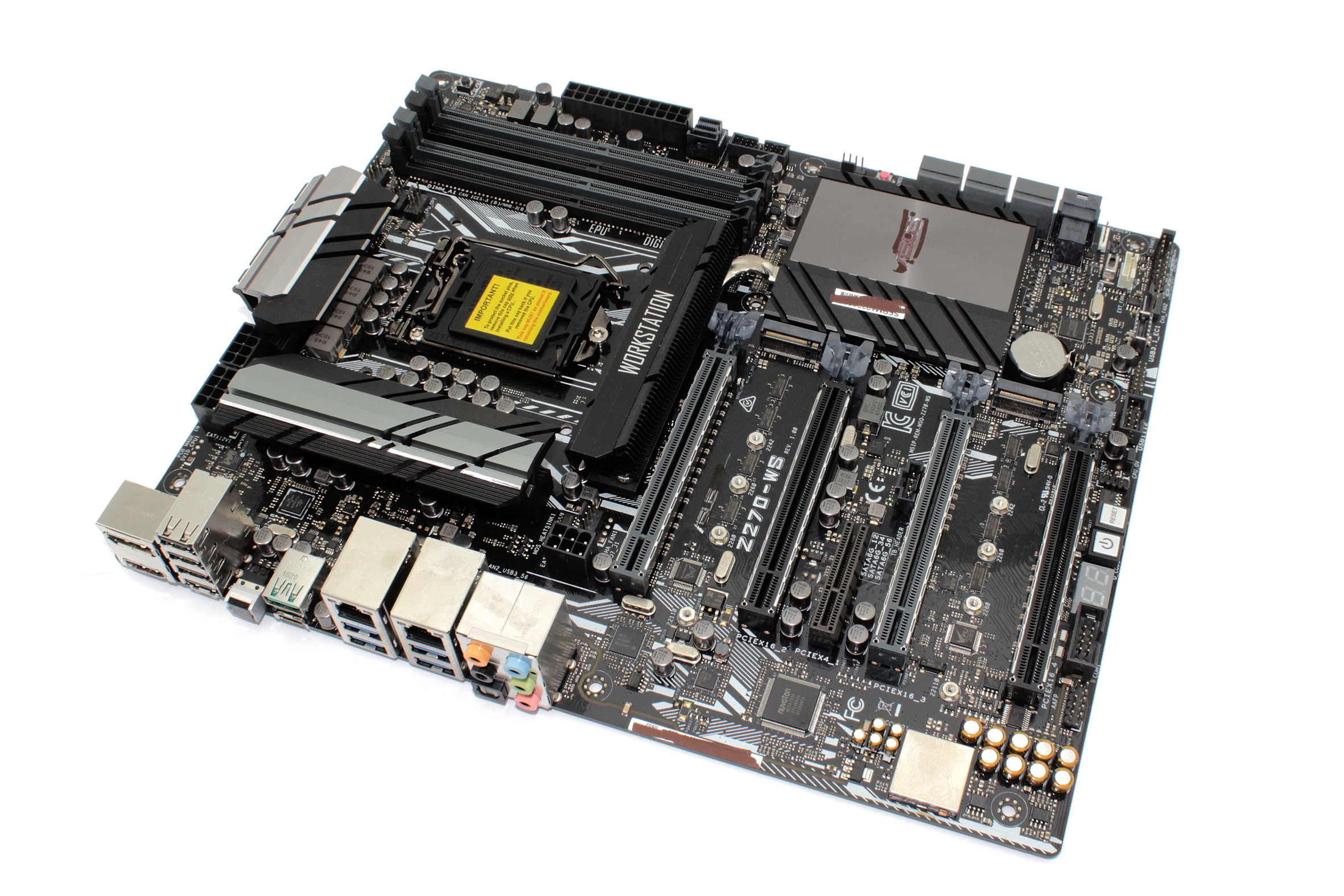 Материнская плата для Asus Z270-WS LGA1151,Z270,USB3.1,ATX,4DIMM 90SW0040-M0XBN0