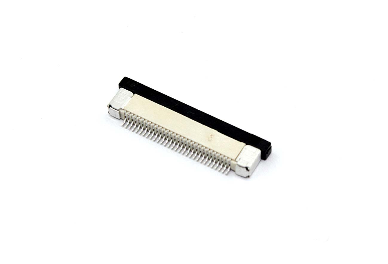Разъем FPC Half Coverage Bottom Contact 0.5K-BX-30PWB 30 pin высота 2мм шаг 0,5мм