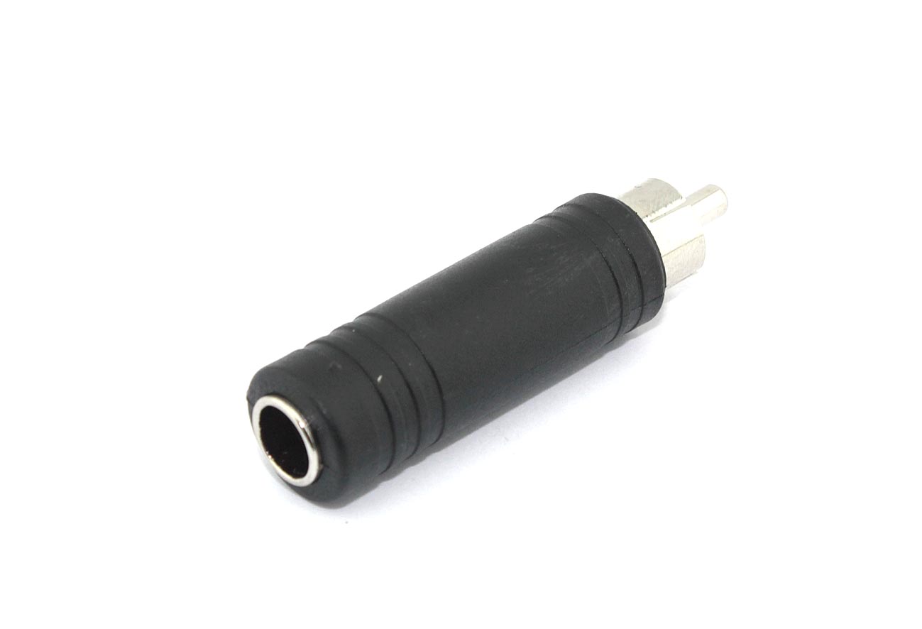 Переходник с RCA (тюльпан) 1 канал на Jack