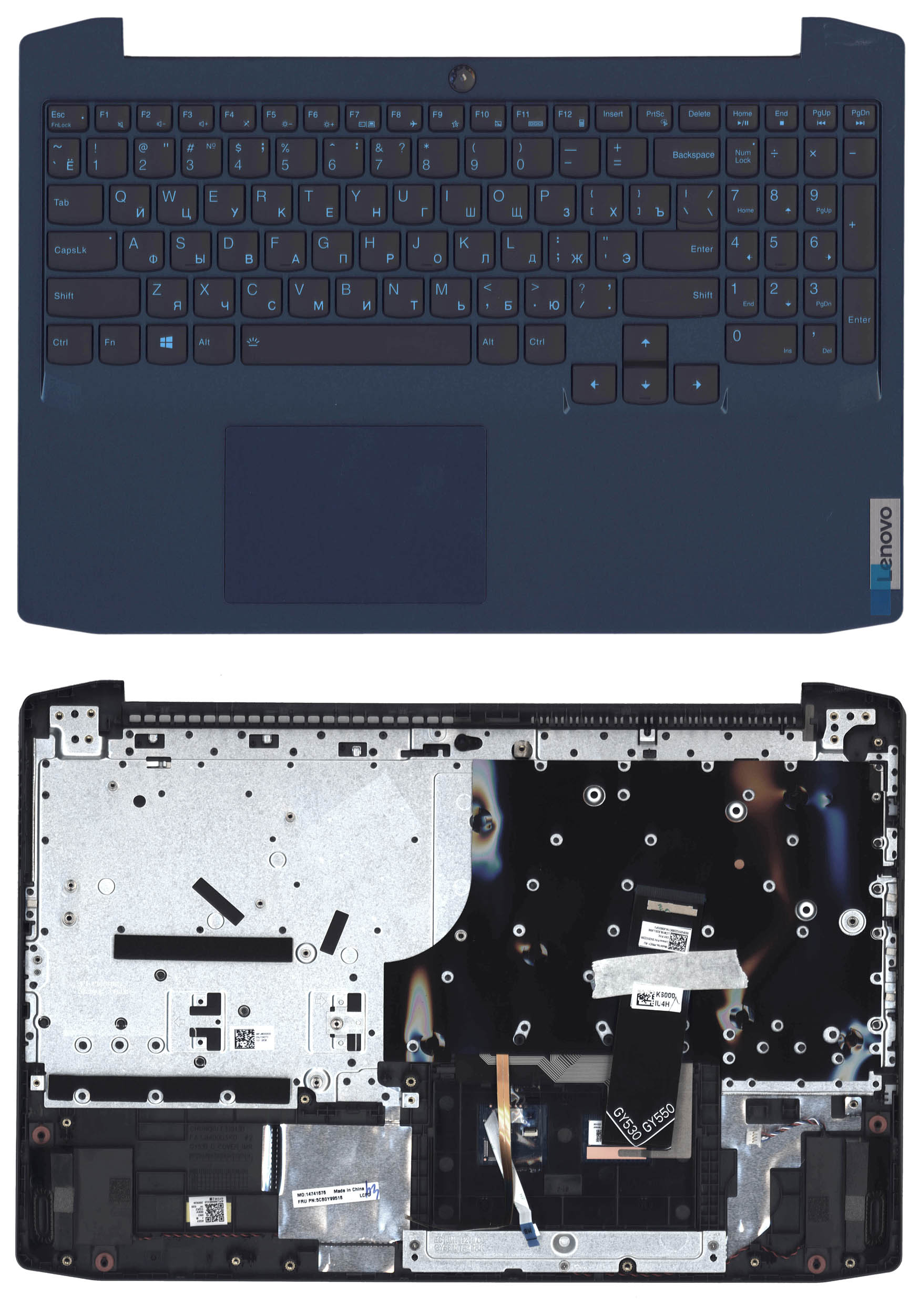 Топкейс для Lenovo Ideapad Gaming 3-15IMH05 5CB0Y99518