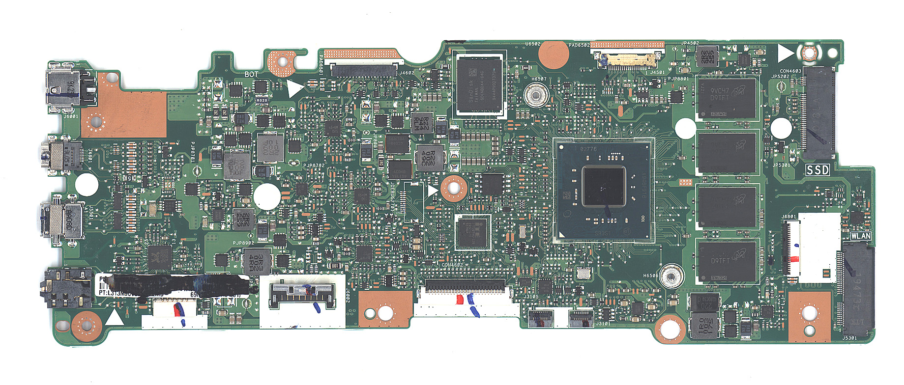 Материнская плата для Asus TP401MA 4G/N4000 90NB0IV0-R00041