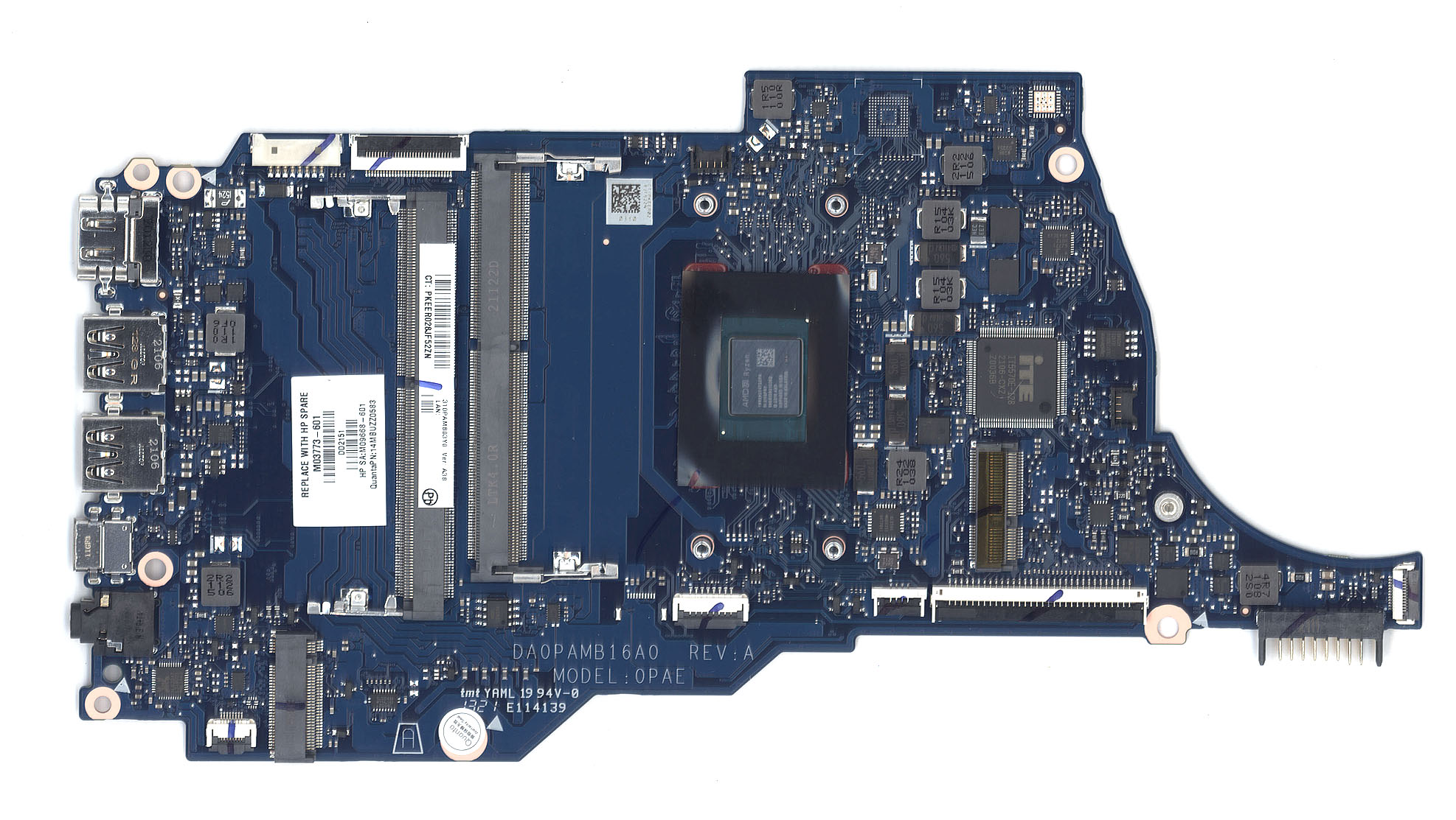 Материнская плата HP 14S-FQ R3-3250U