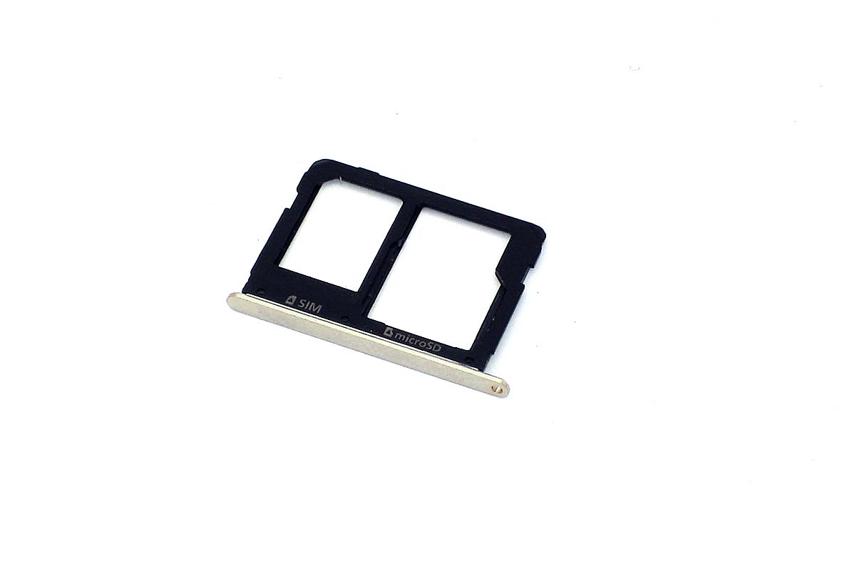 Лоток для SIM-карты Samsung Galaxy A3 (A310F) золотой
