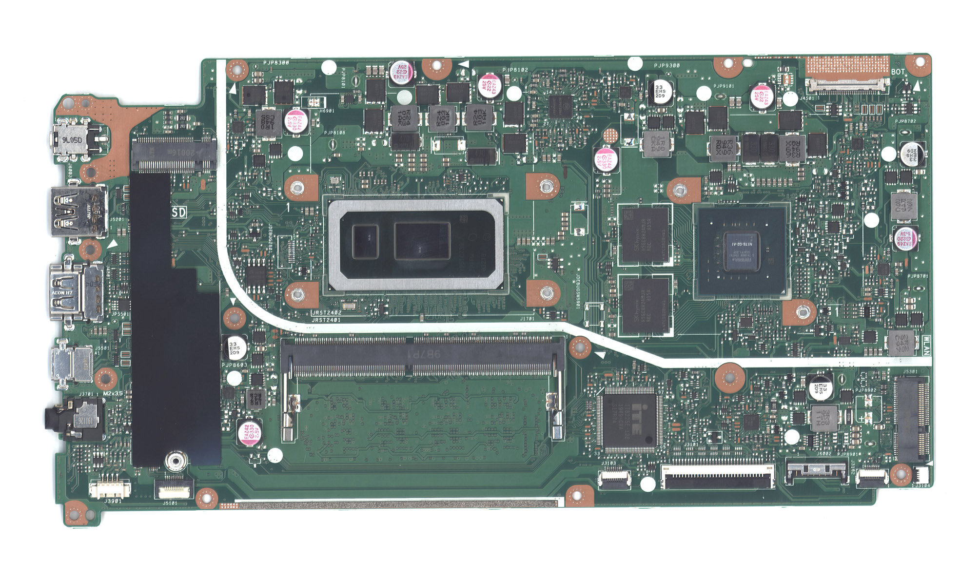 Материнская плата для Asus X512FL 8G/I7-8565U 90NB0M90-R00020