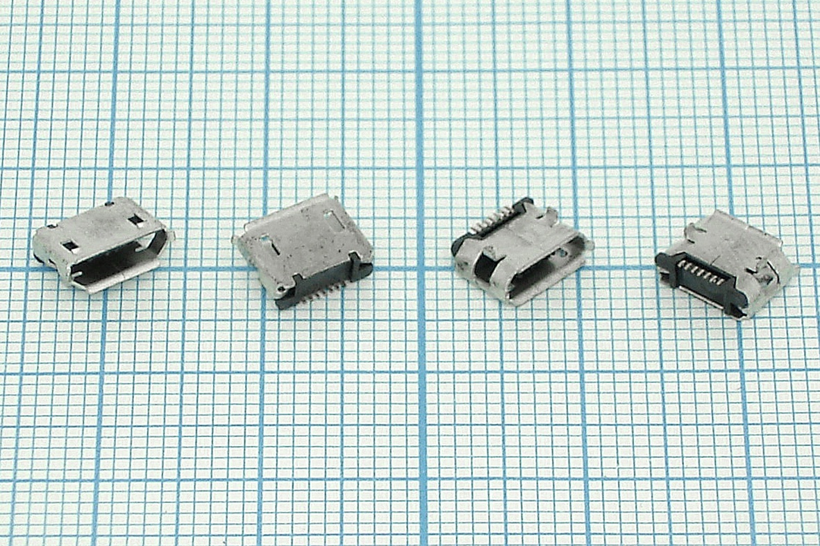 Разъем Micro USB (7 pin) для планшета тип USB 37