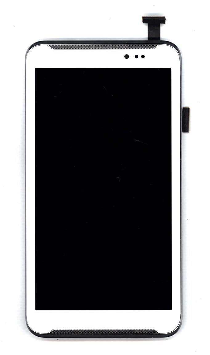 Модуль (матрица + тачскрин) Asus FonePad 6 ME560CG белый с рамкой (уценка царапины)
