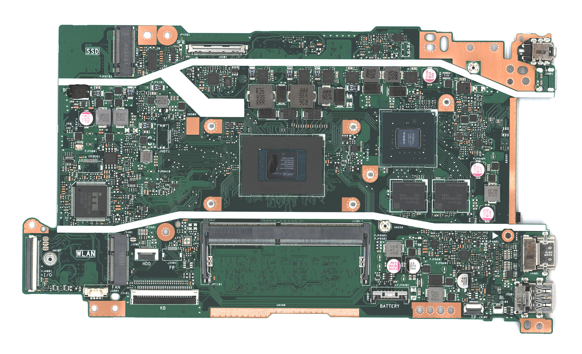 Материнская плата для Asus X509DJ 4G/R3-3200U 90NB0P20-R00010