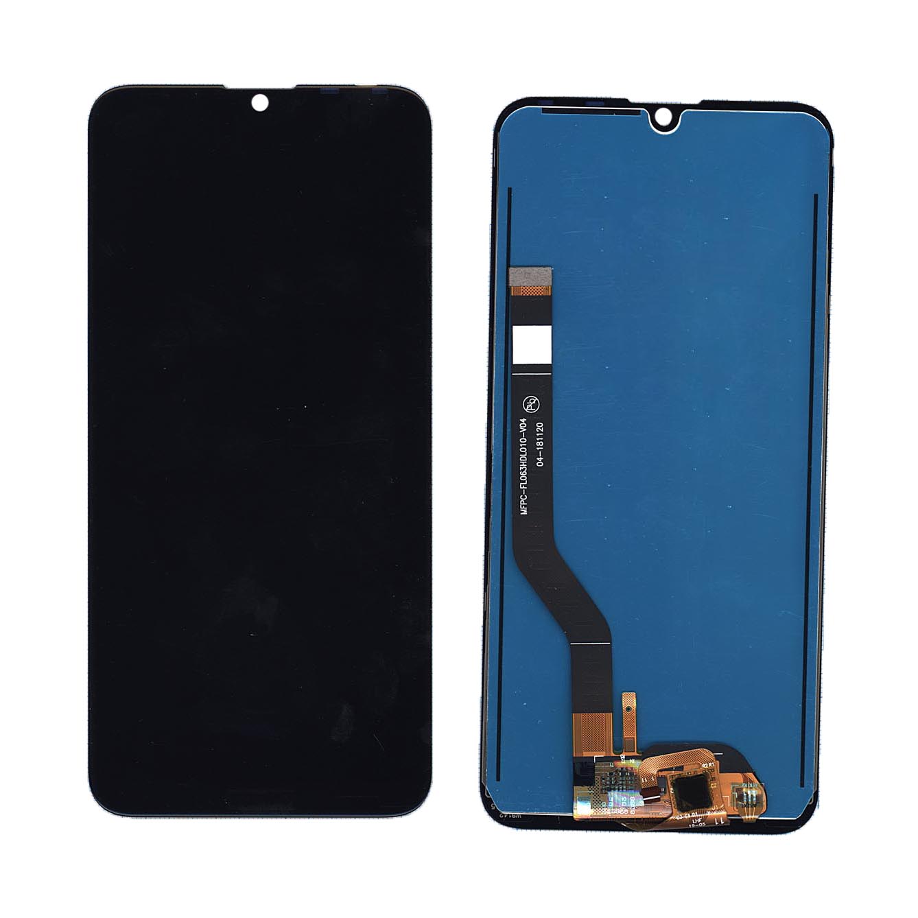 Дисплей для Huawei Y7 2019 черный