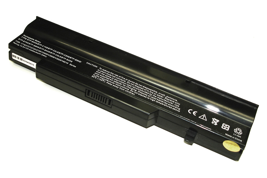 Аккумуляторная батарея для ноутбука Fujitsu Siemens V3405 10.8V 5200mAh BTP-BAK8 OEM черная