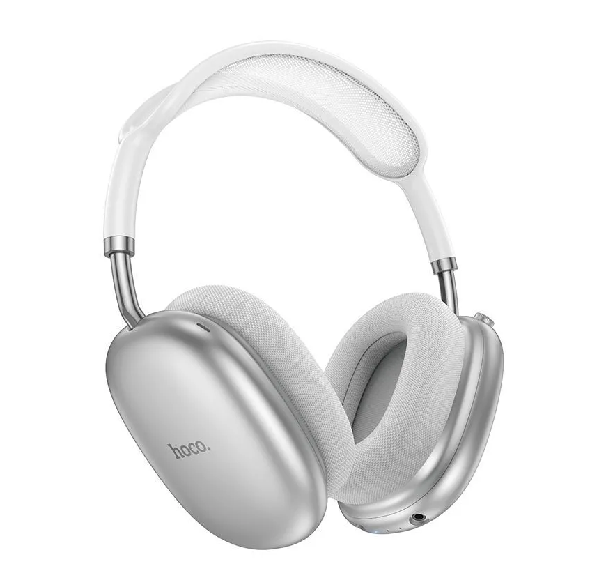 Наушники HOCO W55 Plus полноразмерные, беспроводные, Bluetooth 5.4, серебристый