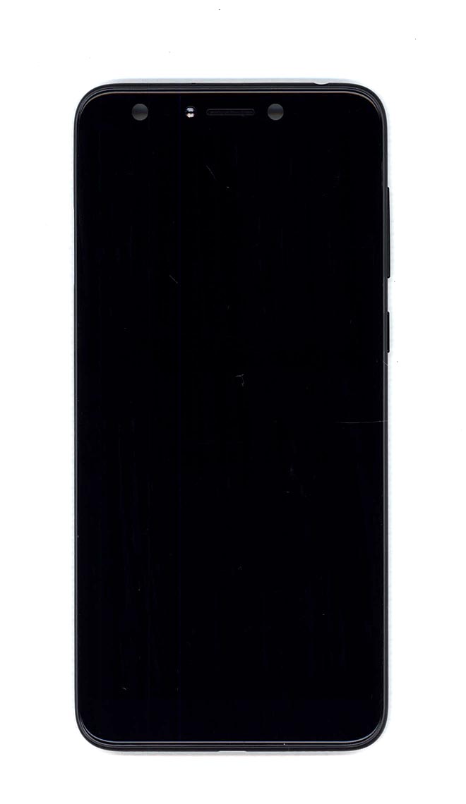 Дисплей для Asus ZenFone 5 Lite ZC600KL черный с рамкой