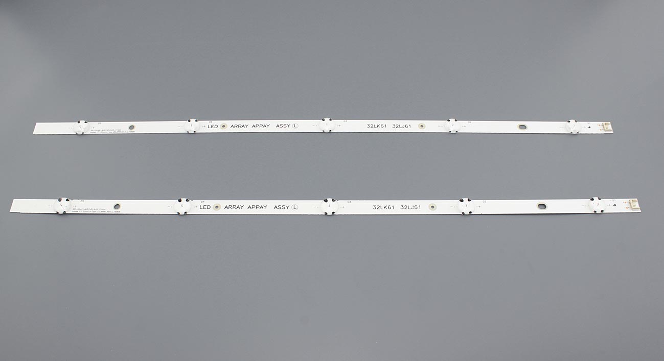 Светодиодная подсветка TV 32" для LG 32LM 32LK 32LJ (комплект 2шт)
