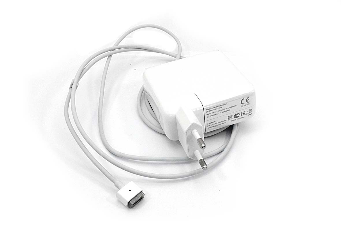Блок питания (сетевой адаптер) для ноутбуков Apple 16.5V 3.65A 60W MagSafe T-shape REPLACEMENT