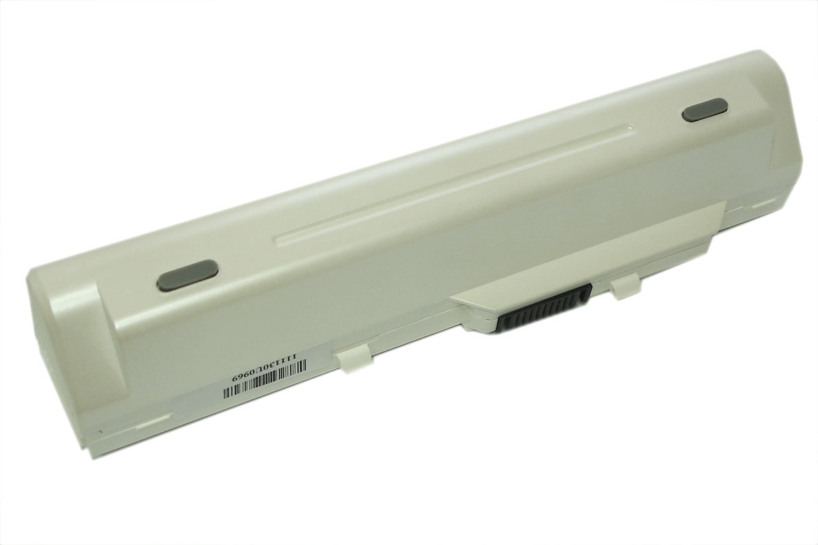 Аккумуляторная батарея для ноутбука MSI Wind U90, U100, RoverBook U135 (BTY-S11) 6600mAh OEM белая