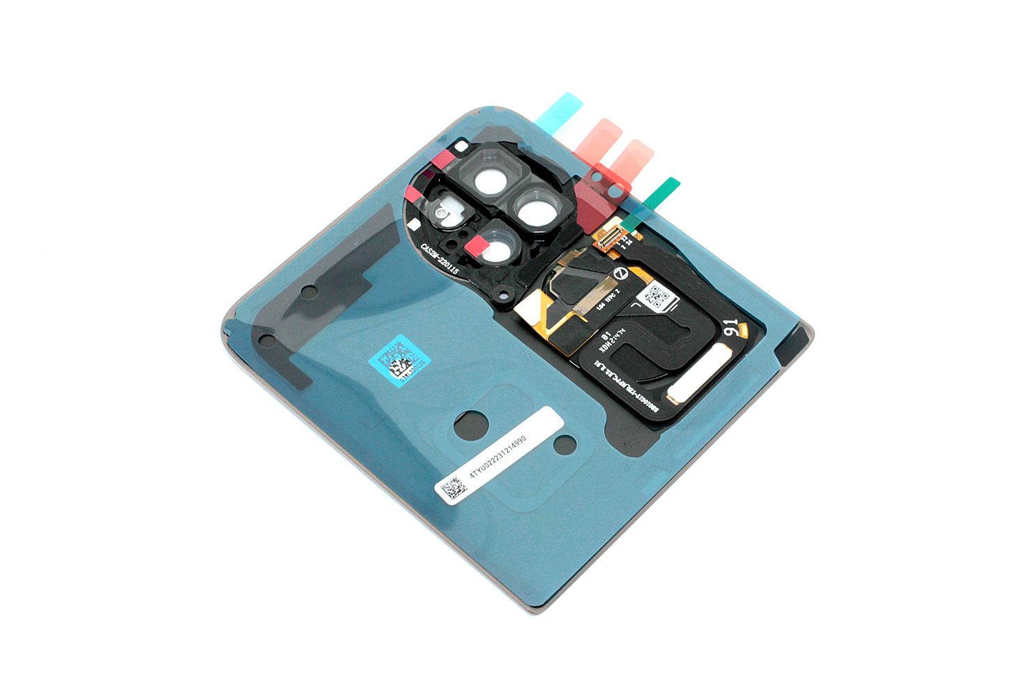 Задняя крышка для Huawei P50 Pocket (Service Pack 02354TYU) золотая