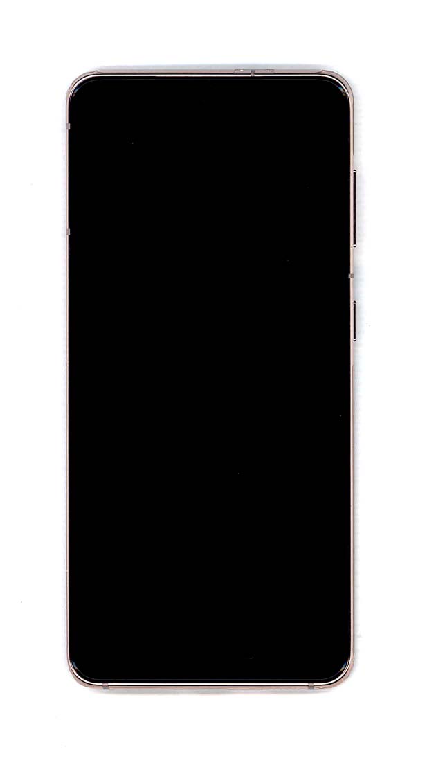 Дисплей для Samsung Galaxy S21 5G SM-G991B/DS фиолетовый с рамкой