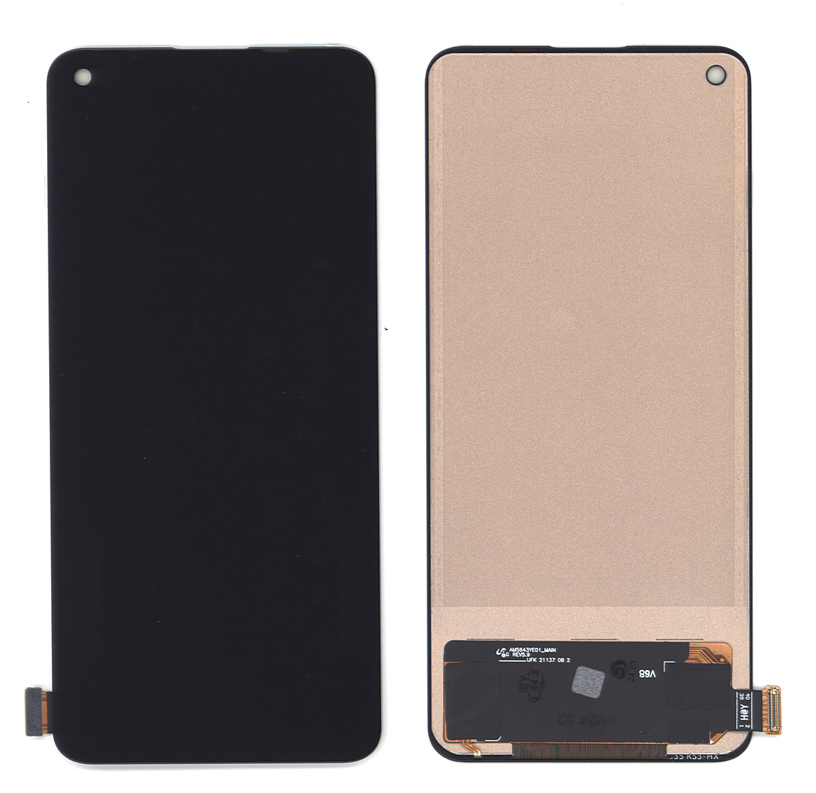 Дисплей для OnePlus Nord 2T в сборе с тачскрином TFT черный