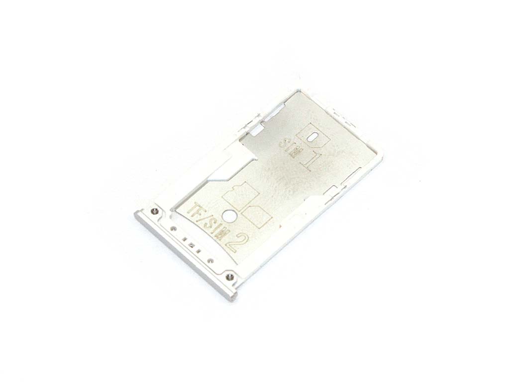 Лоток для SIM-карты Xiaomi Redmi 4 серебристый