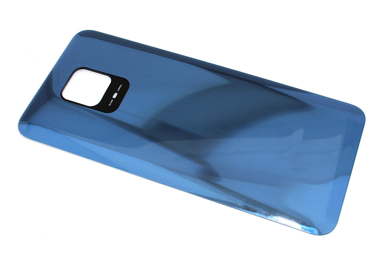 Задняя крышка для Xiaomi Redmi Note 9 Pro синяя