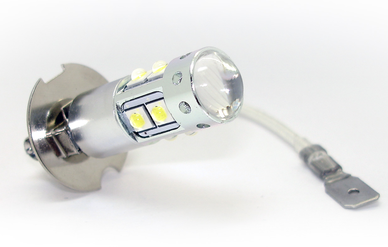 Светодиодная автолампа H3 - 10 C.R.E.E. white (1шт.) 50W
