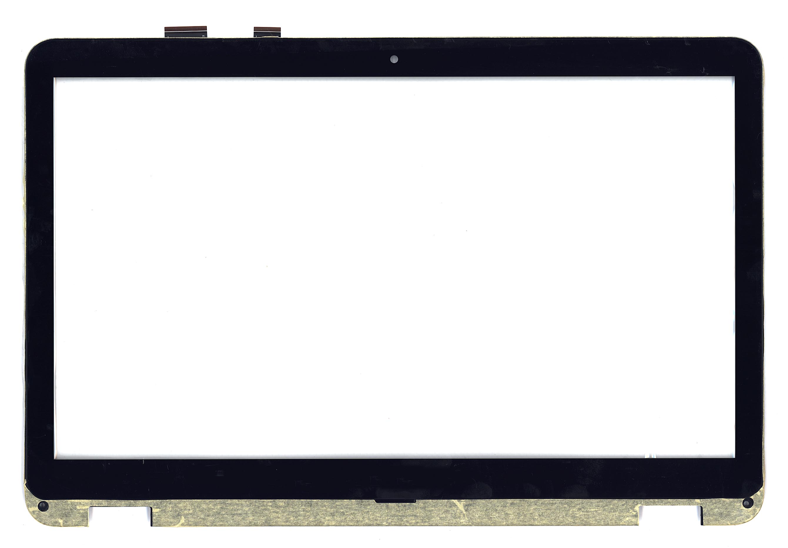 Сенсорное стекло (тачскрин) для ASUS VivoBook Flip TP501 черное с рамкой