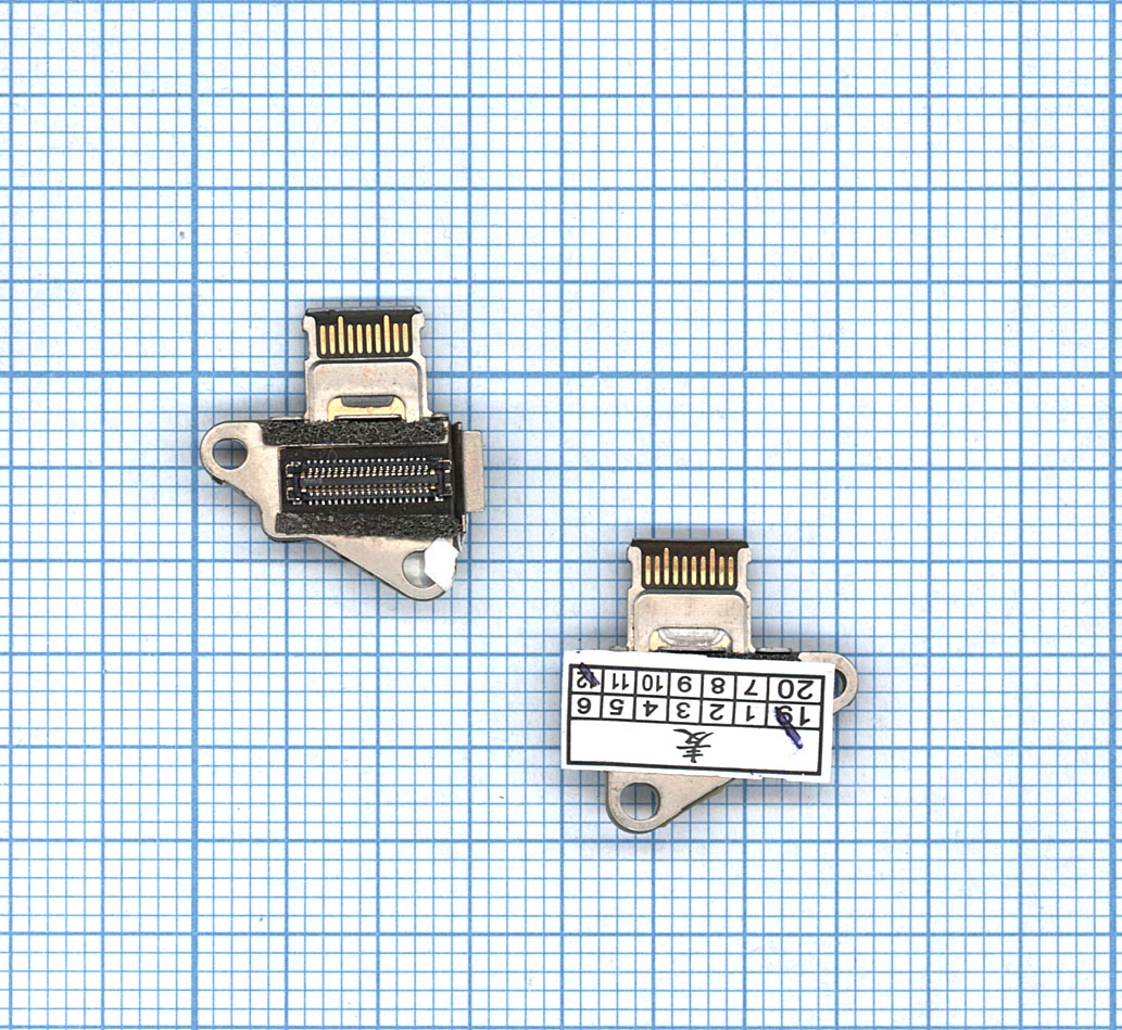 Разъем для ноутбука Apple A1534 Magsafe DC-in board, 2015