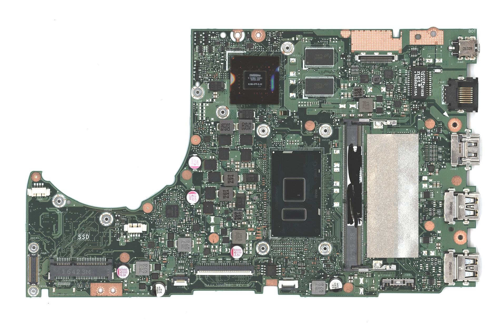 Материнская плата для Asus K401UQ 4G/I5-6200U