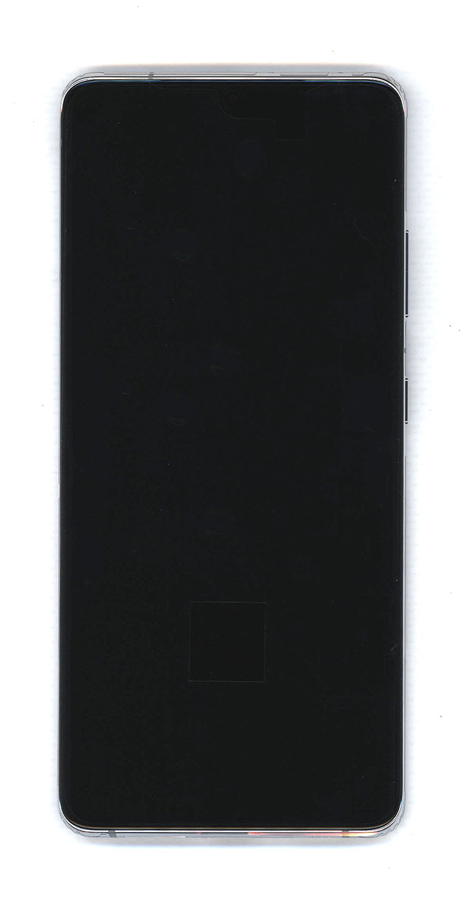 Дисплей для Samsung Galaxy S21 Ultra G998B в сборе с тачскрином ServicePack серебристый GH82-26035B