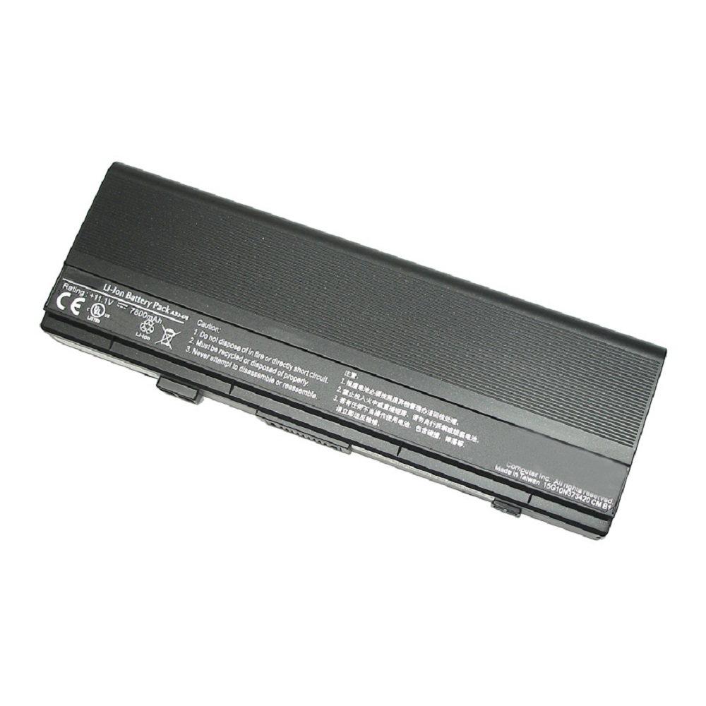 Аккумуляторная батарея для ноутбука Asus U6 (A33-U6) 7800mAh черная