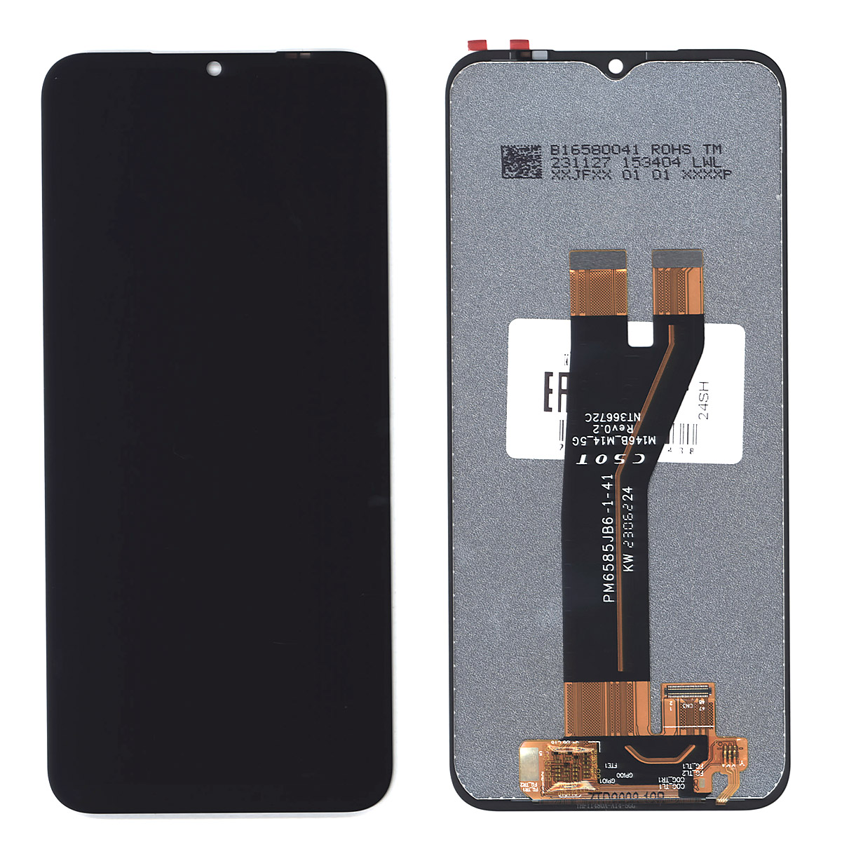 Дисплей для Samsung Galaxy M14 5G SM-M146B в сборе с тачскрином черный orig lcd