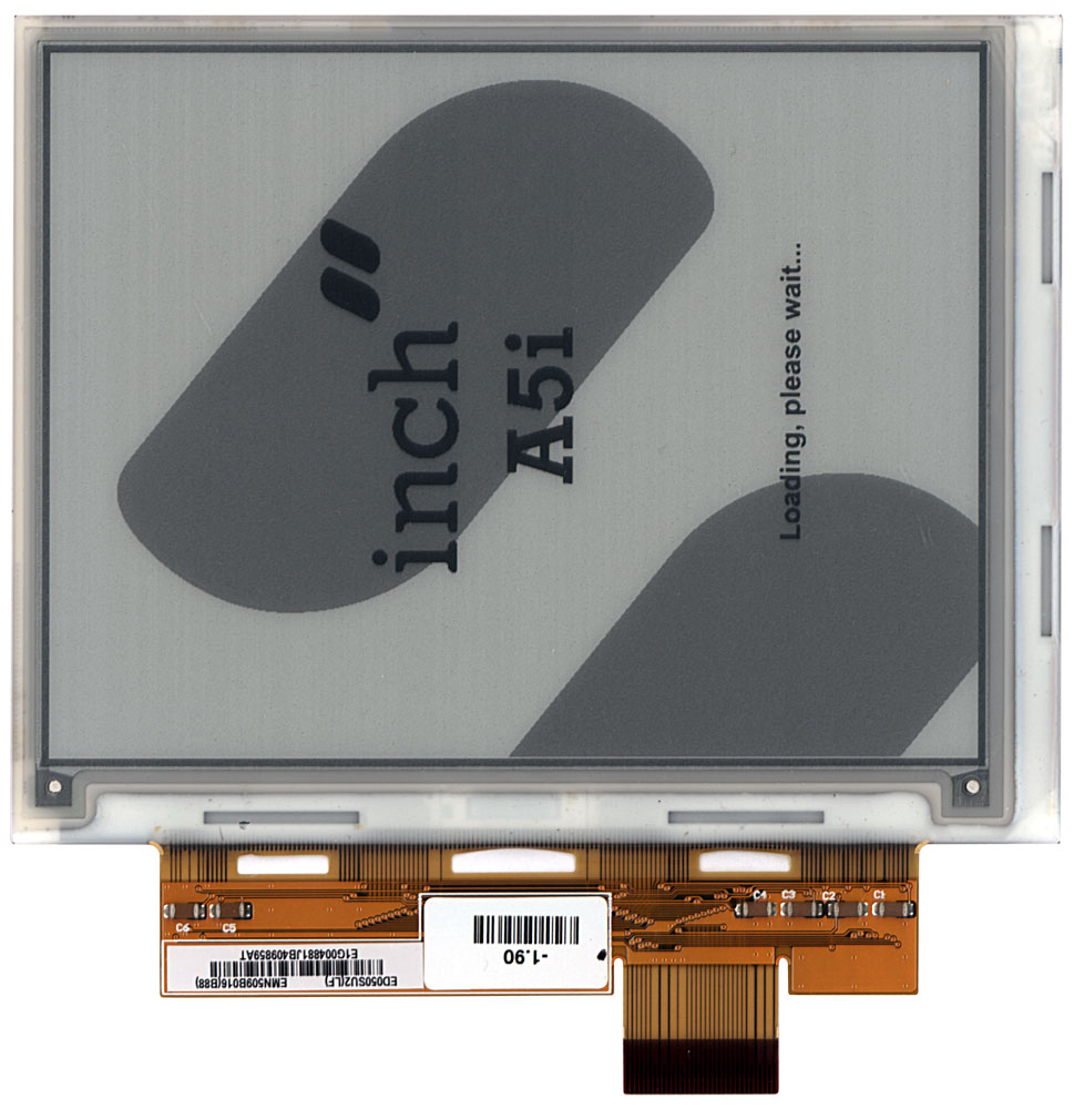Экран для электронной книги e-ink 5" PVI ED050SU2(LF)