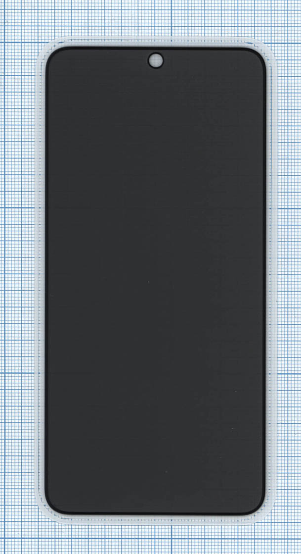 Защитное стекло Privacy "Анти-шпион" для Samsung Galaxy S22 (S901E)